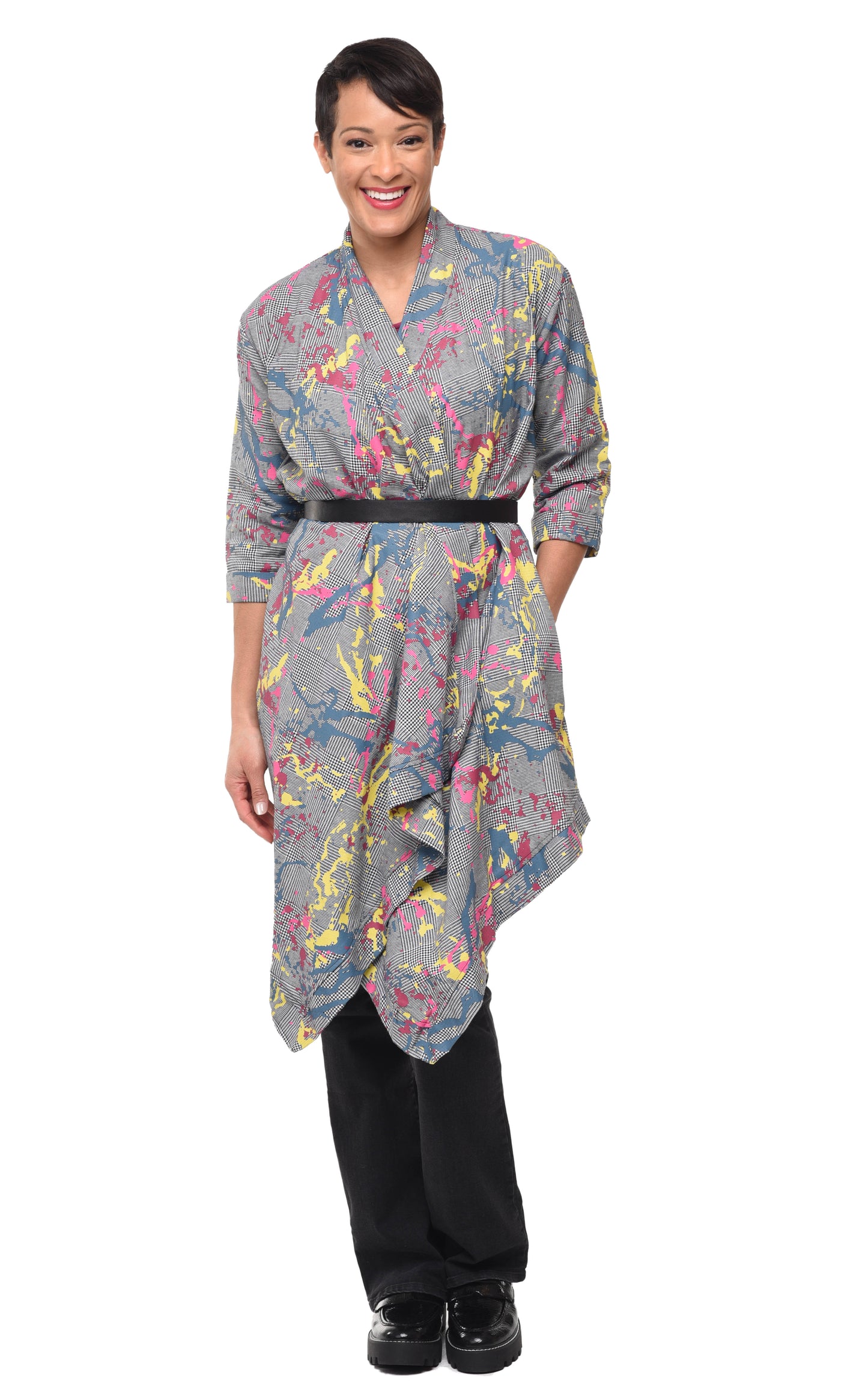 FINAL SALE SDC517 Cheyenne Cardigan in Graffiti Avalon*