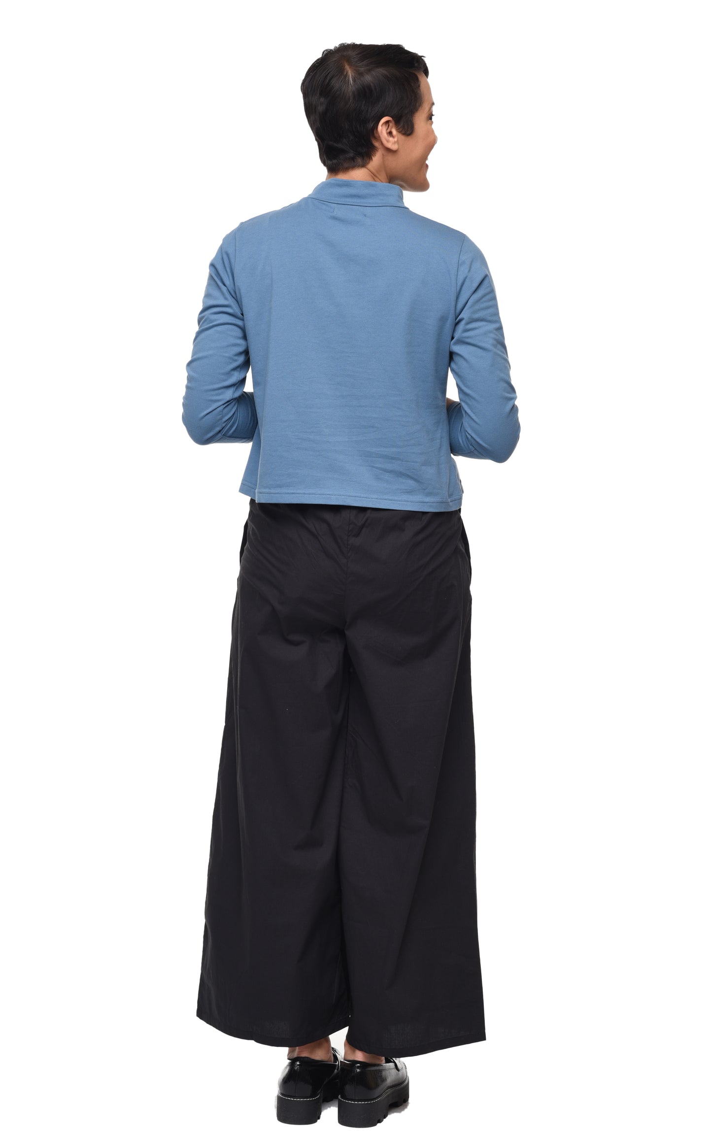 FINAL SALE L177 Kai Top in Mallard Blue*