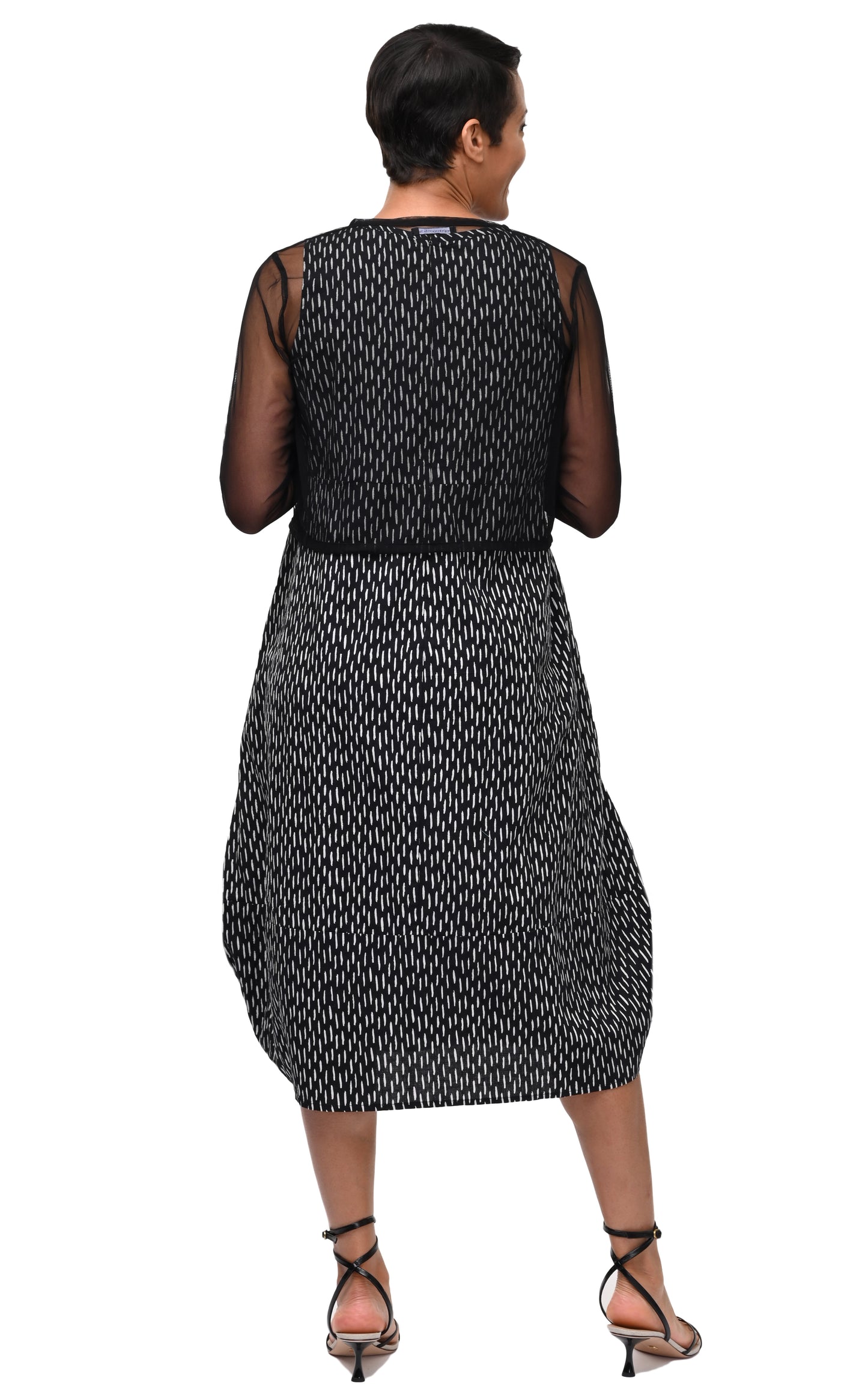 M600 Mesh Shrug in Black*