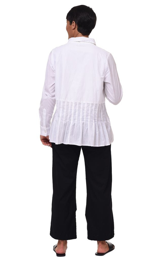 FINAL SALE CV1158 Gala Blouse in White*