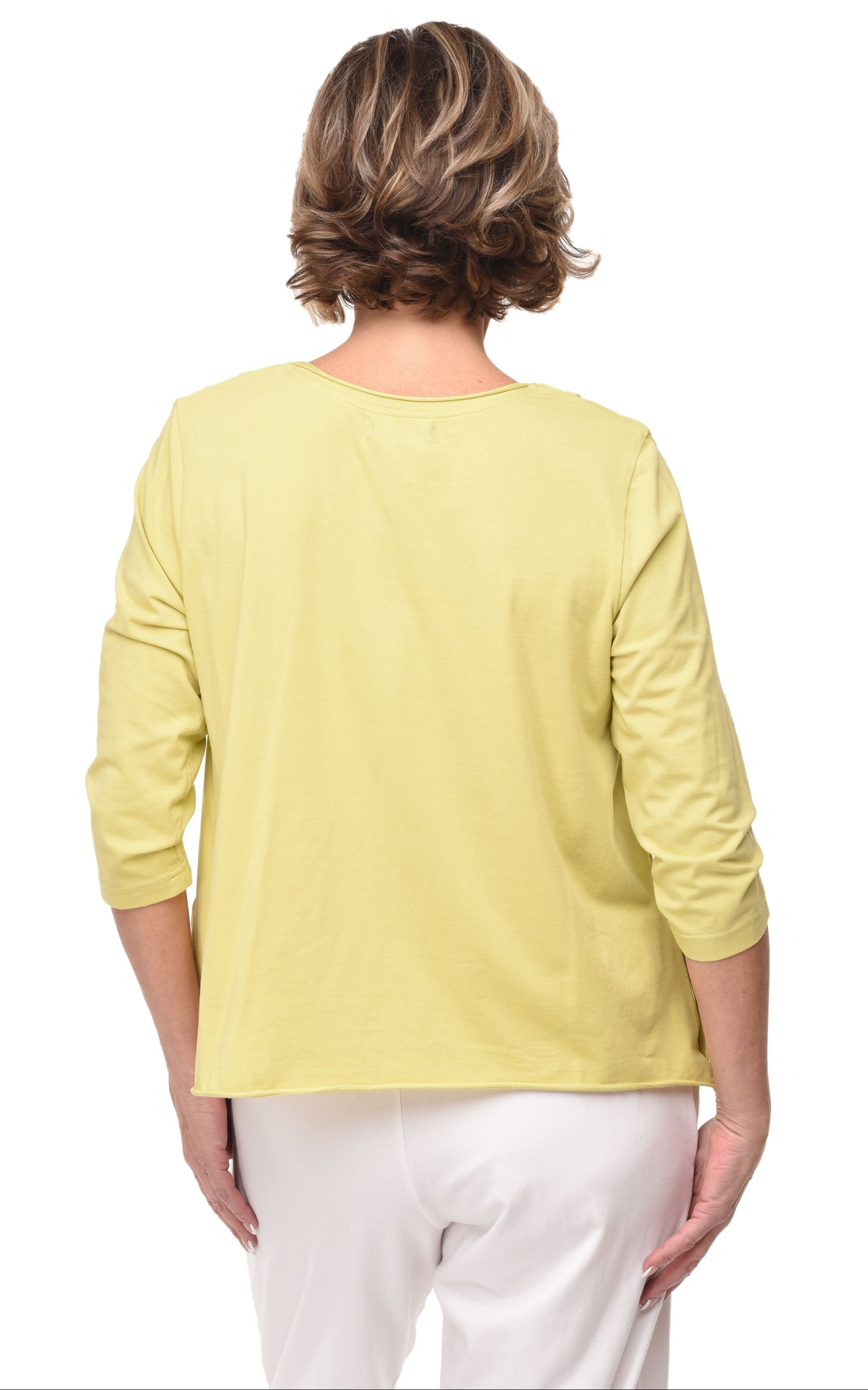 FINAL SALE L130 Lindsay Pullover in Lime*