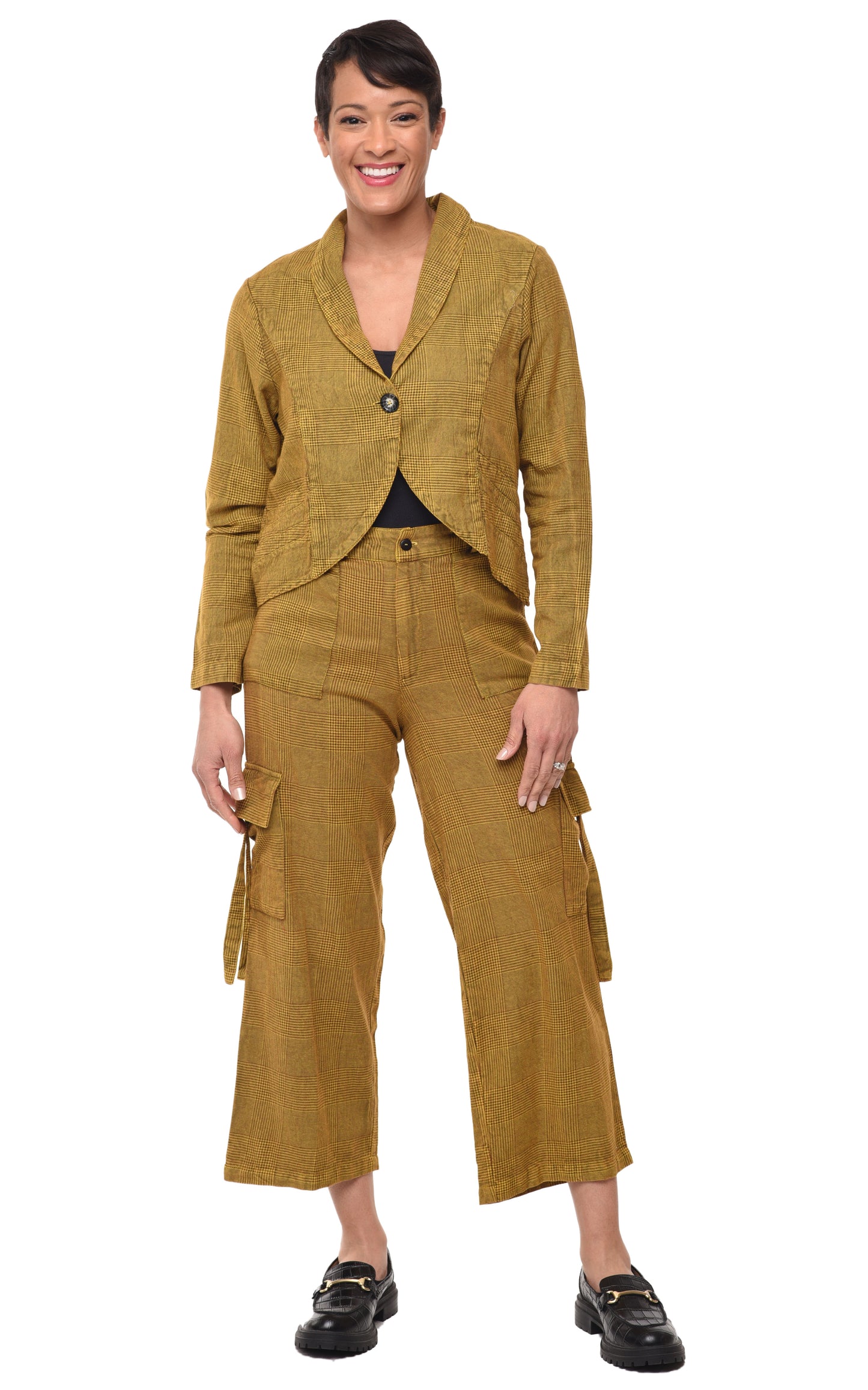 FINAL SALE SDC102 Landon Jacket in Mustard Avalon