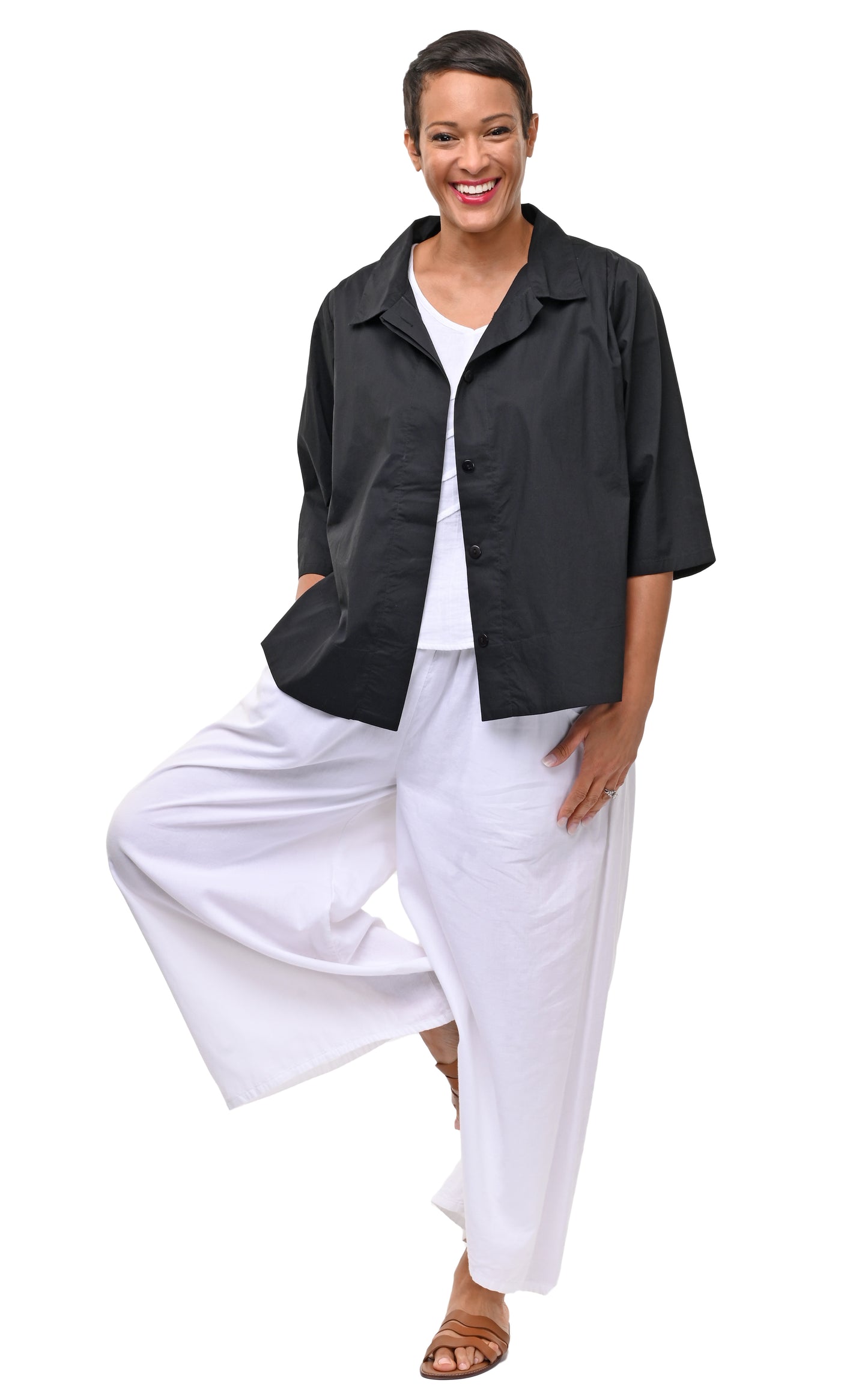 SDC334 Alice in Black Solid by Snapdragon & Twig*
