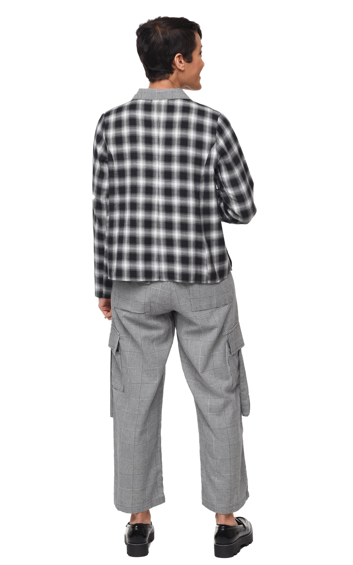 FINAL SALE SDC447 Louise Jacket in Blake Plaid*