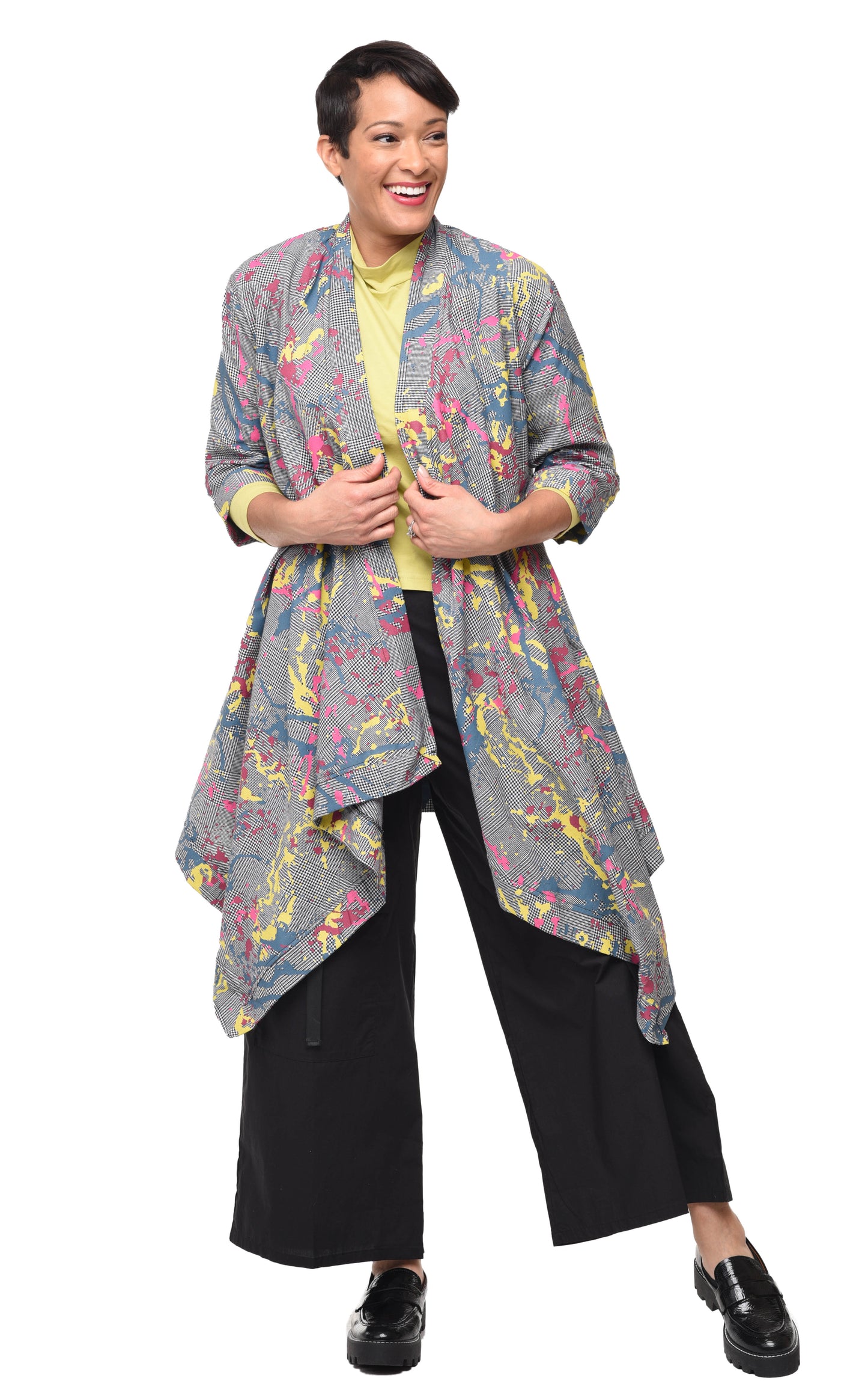 FINAL SALE SDC517 Cheyenne Cardigan in Graffiti Avalon*