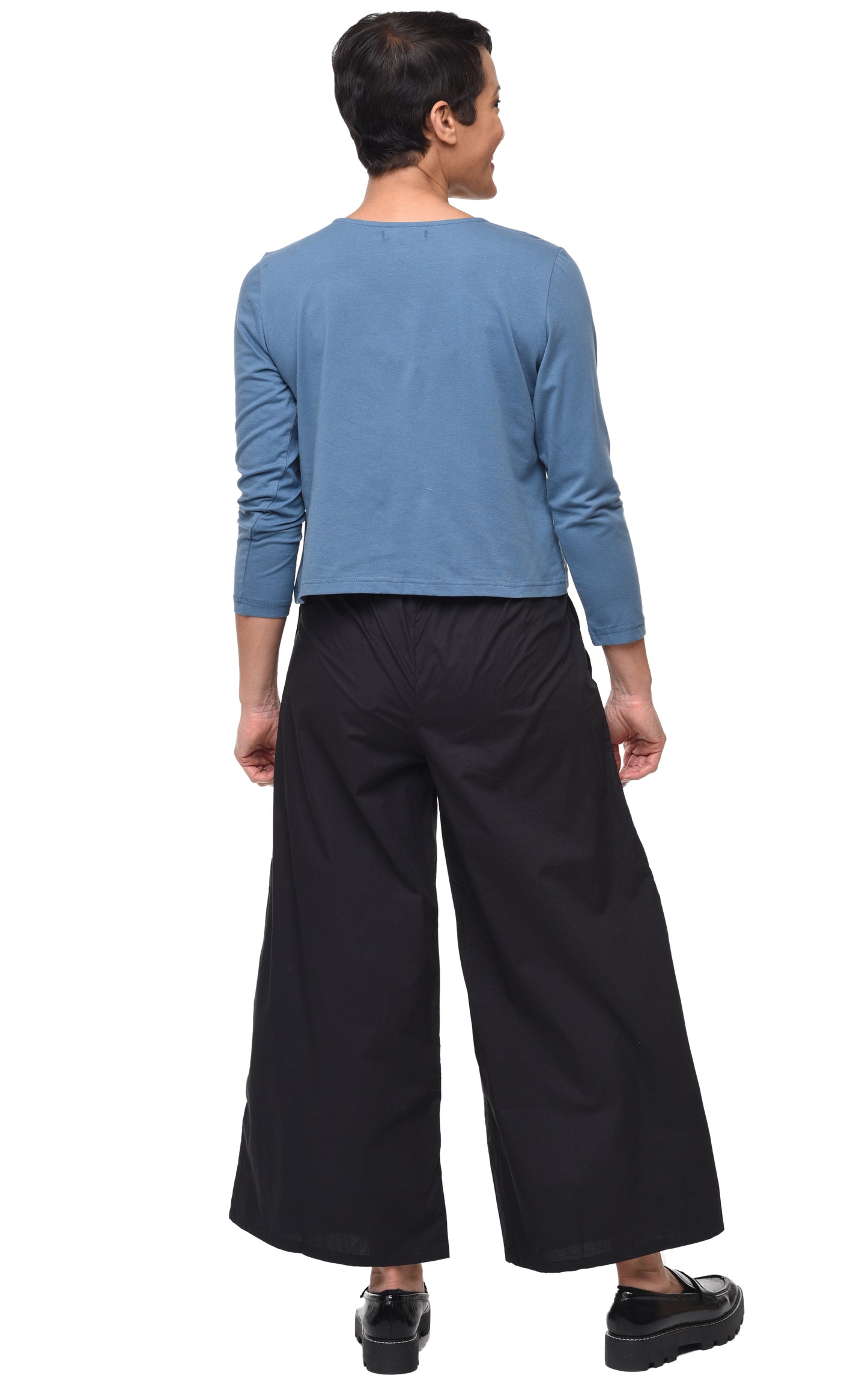 FINAL SALE L173 Wren Top in Mallard Blue*