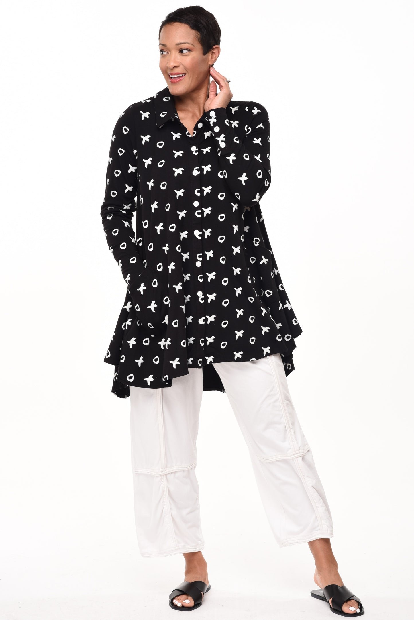 FINAL SALE SDM580 Lauryn in Black Mini XO