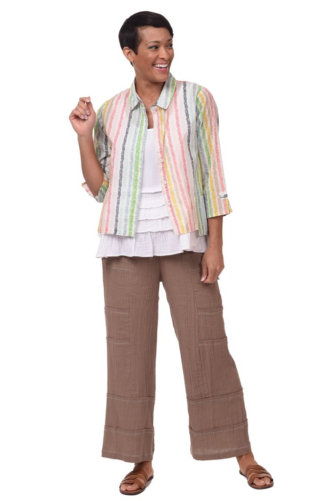 FINAL SALE CV1184 Jaycee Top in Leaf*