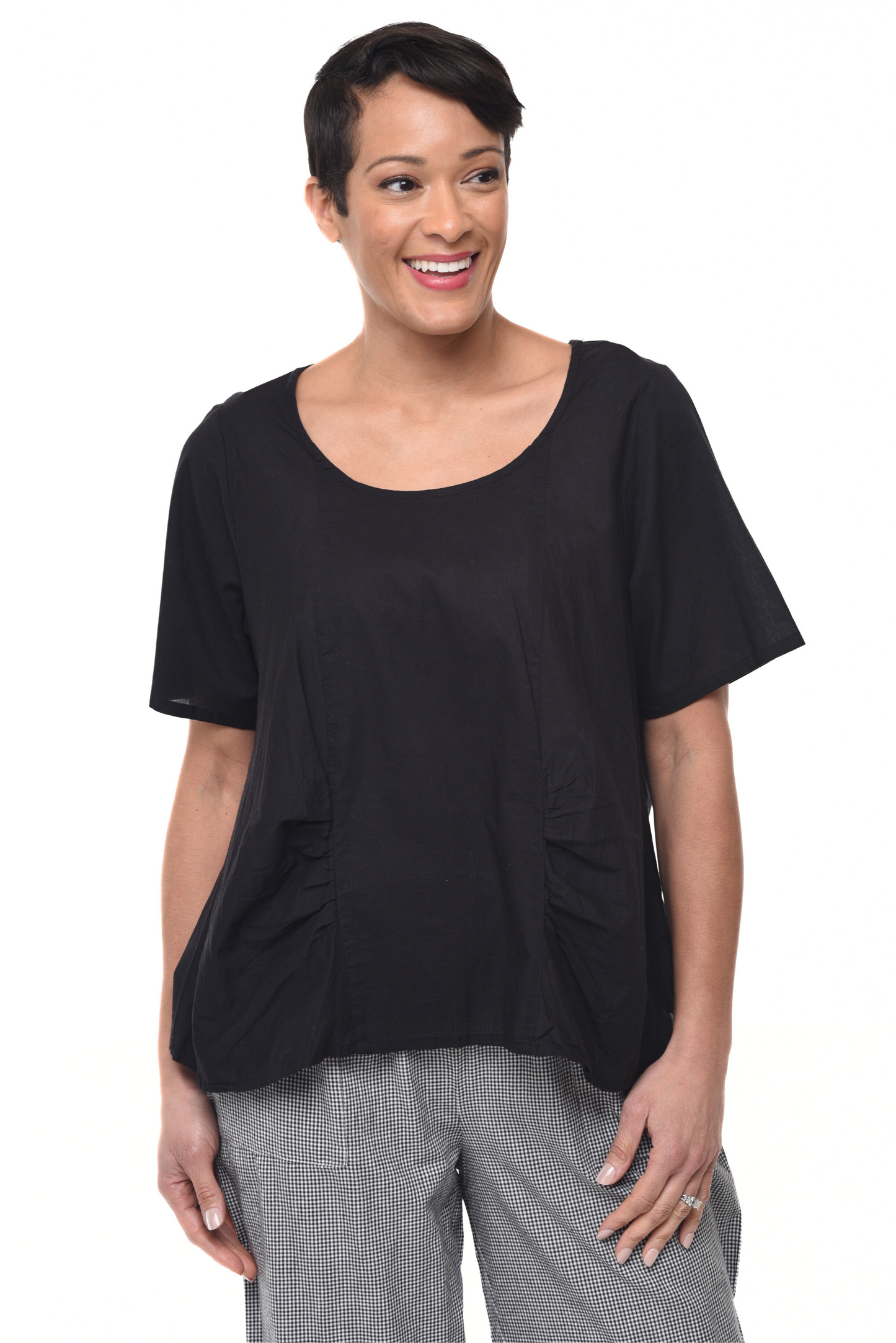CV404 Carmella Pullover in Black