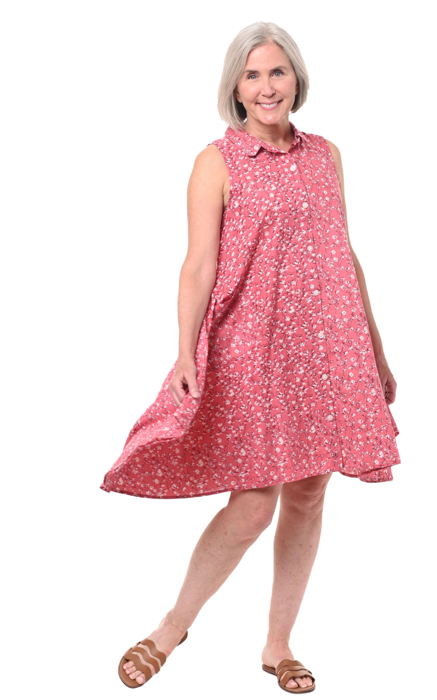 FINAL SALE CV1027 Bree Dress in Blossom*