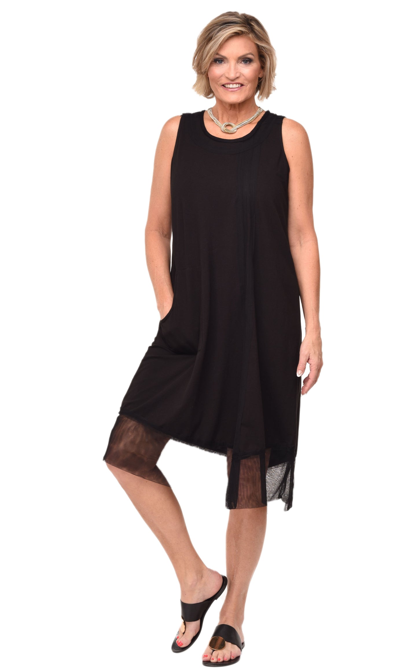 FINAL SALE L148 Senna Dress in Black*