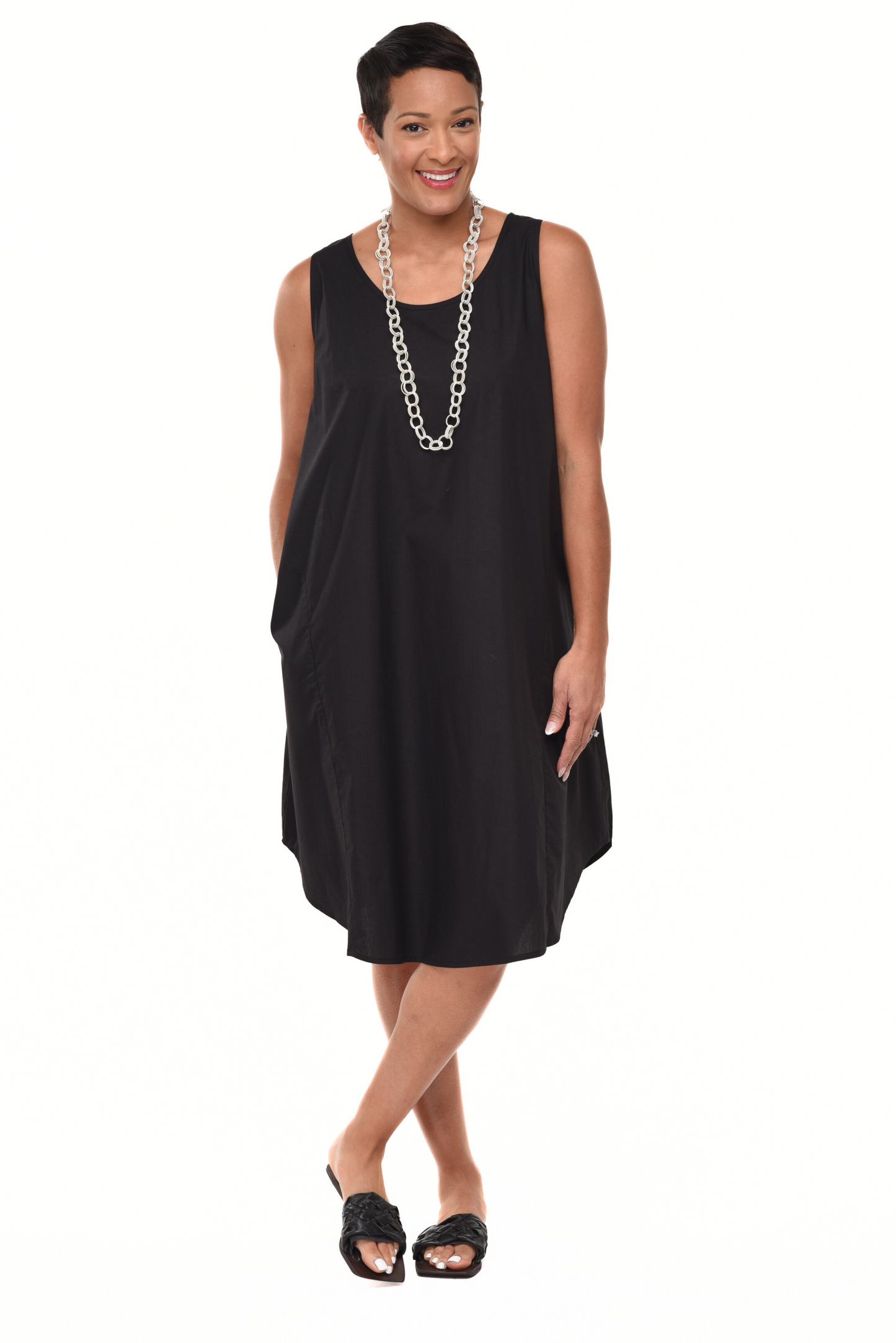 FINAL SALE SDC442 Teri Dress in Black*