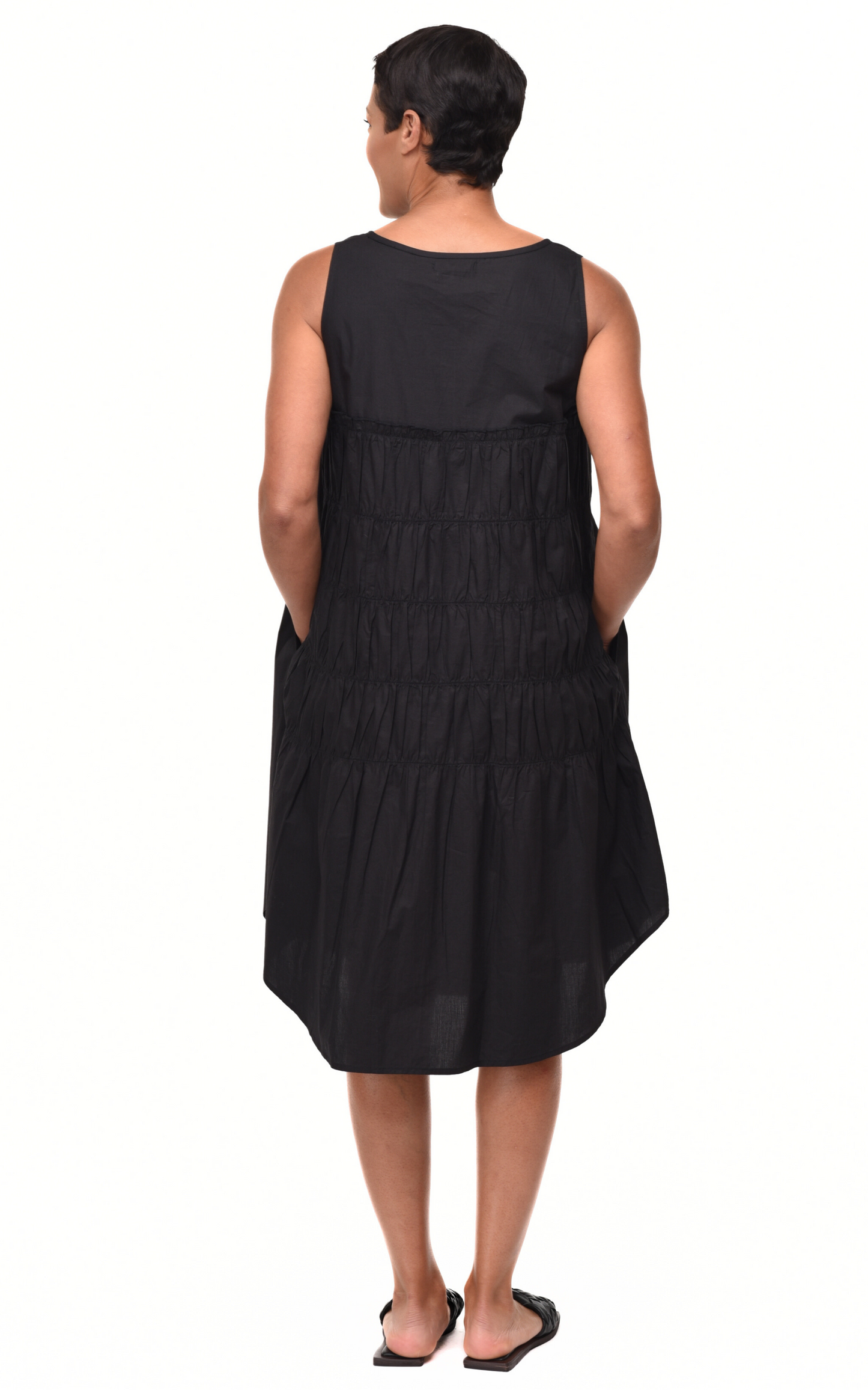 FINAL SALE SDC442 Teri Dress in Black*