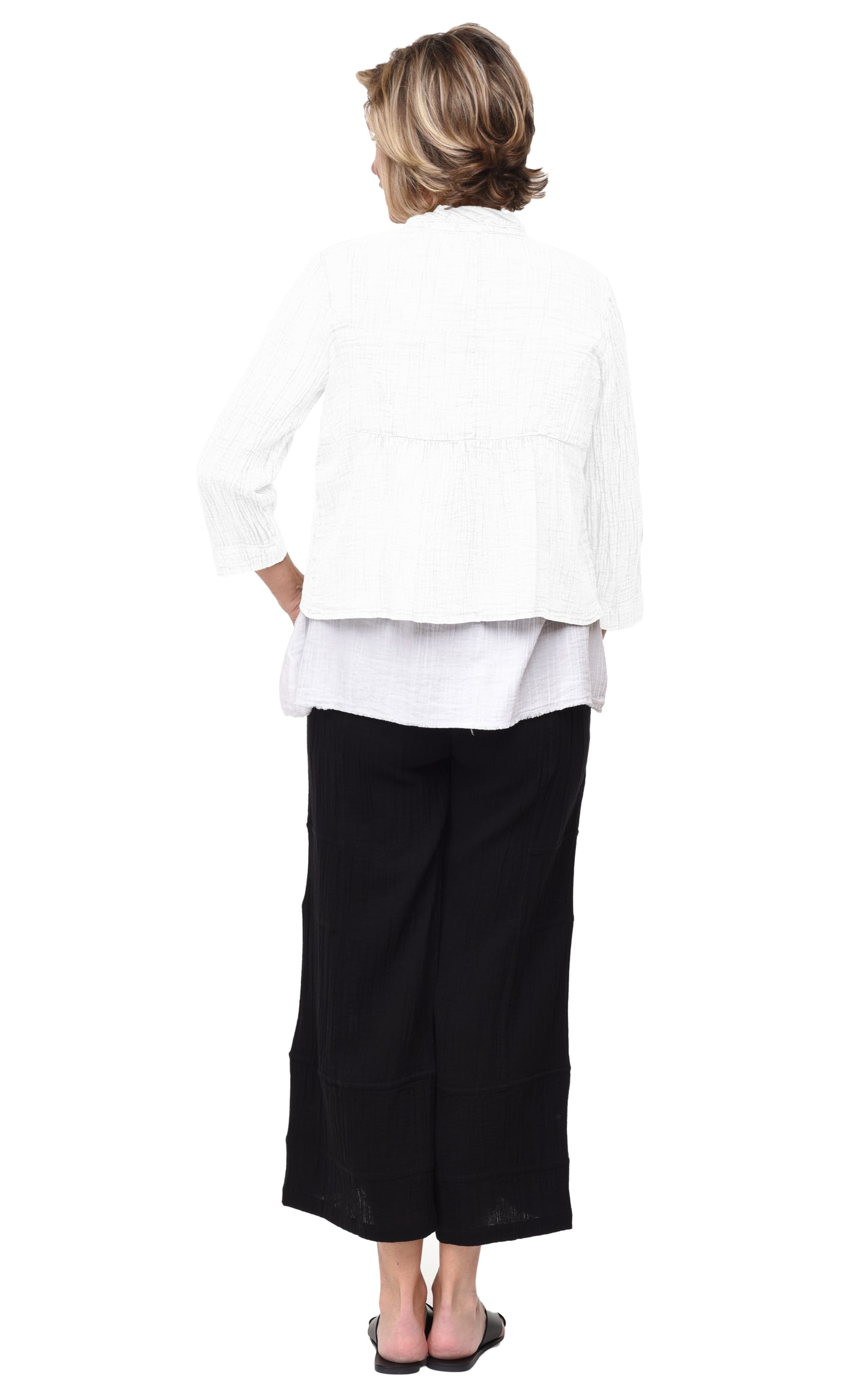 FINAL SALE VCG102 Landon Jacket in White*