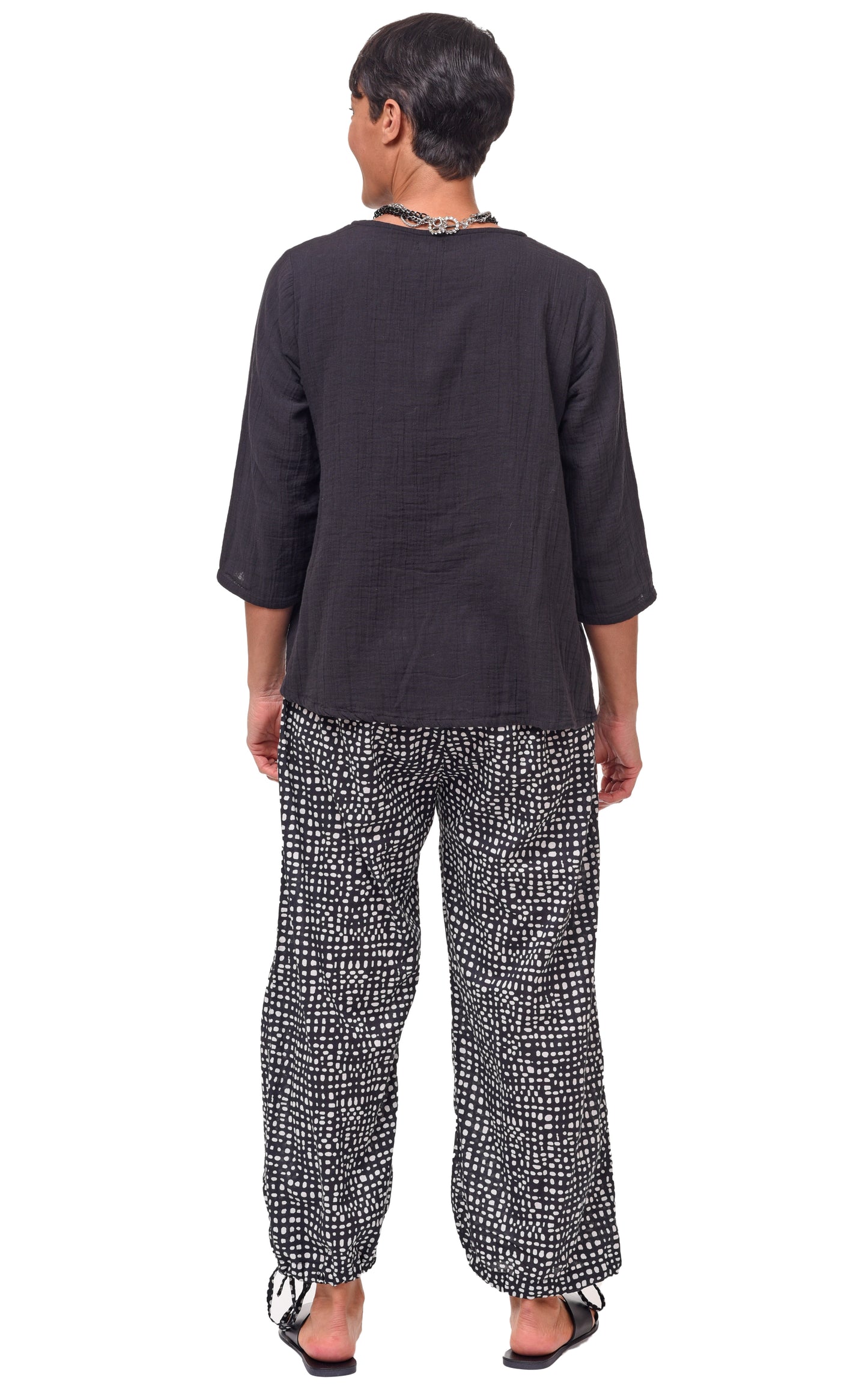 CV21 Scooter Pant in Black Dots*