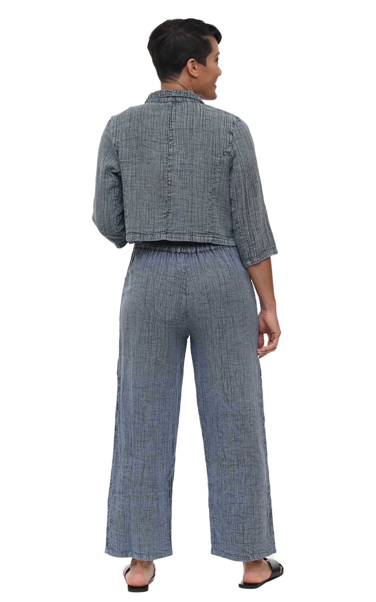 FINAL SALE VCG503 Parker Jacket Top in Stormy*