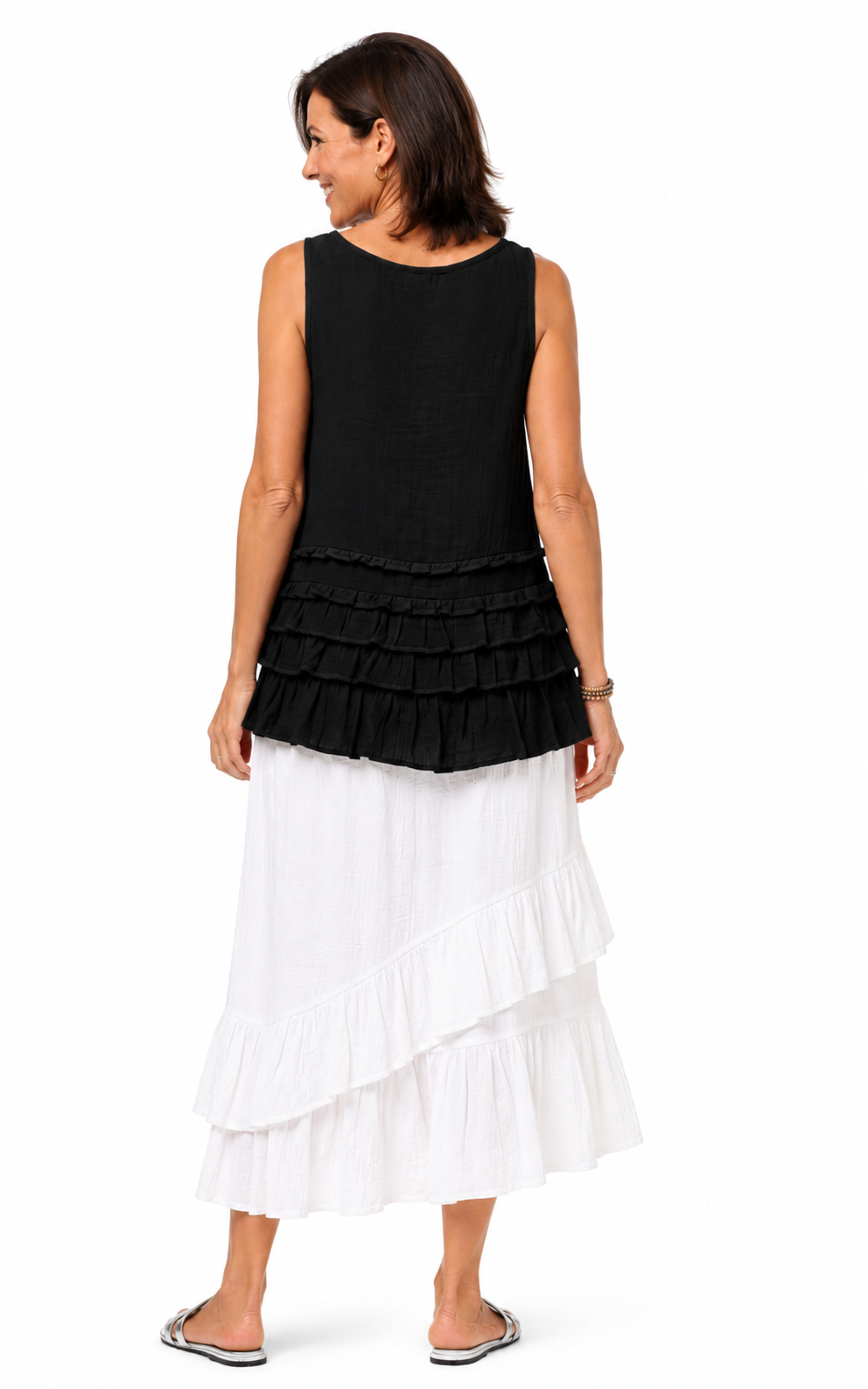 FINAL SALE VCG648 Cara Tank in Black*
