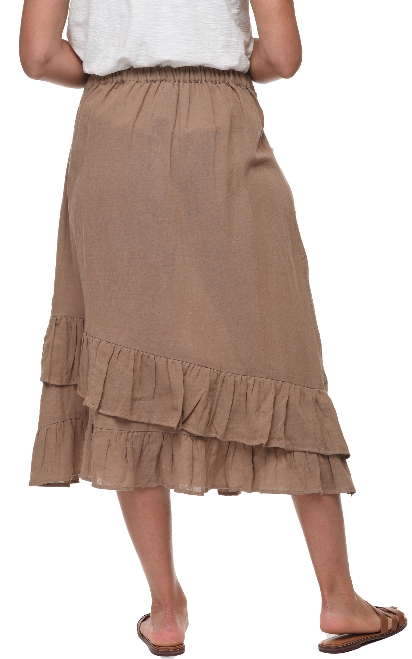 FINAL SALE VCG652 Erika Skirt in Sand*