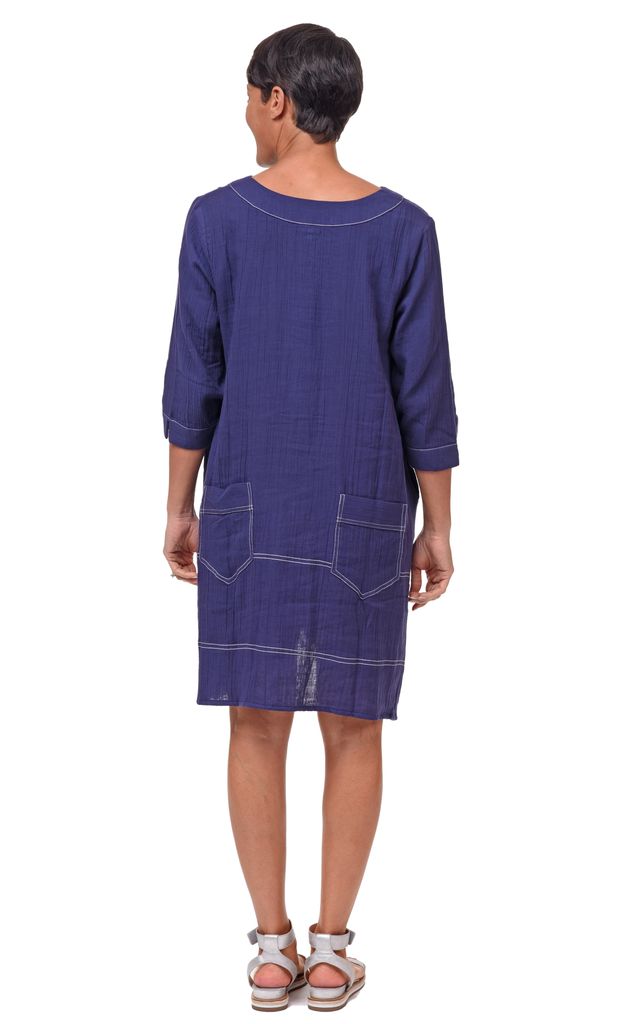 VCG657 Bungalow Dress in Navy*