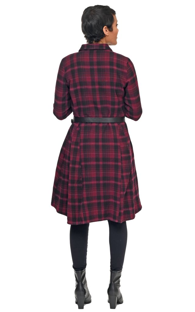 FINAL SALE CV1208 Sheridan Dress in Lucerne Flannel*