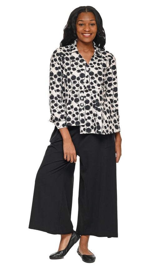 FINAL SALE CV1156 Opera Blouse in Banyan*