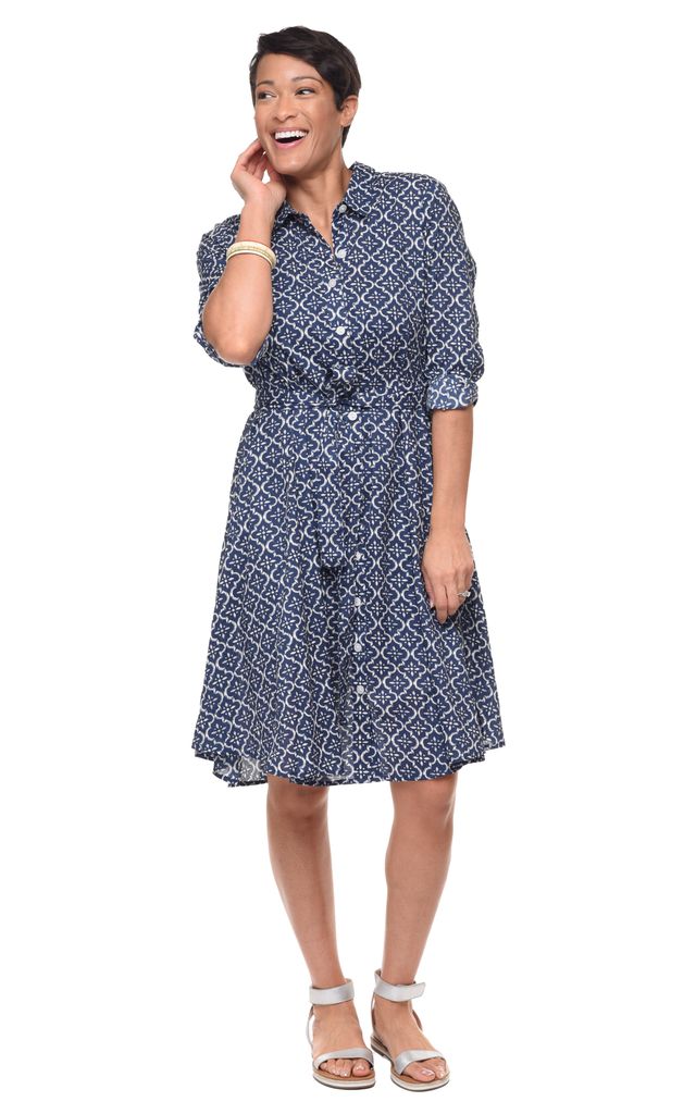 CV1042 Perrin Dress in Tile