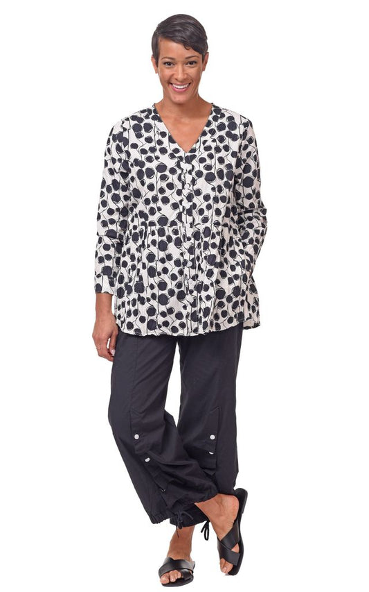 FINAL SALE CV1150 Rosalinda Top in Banyan*