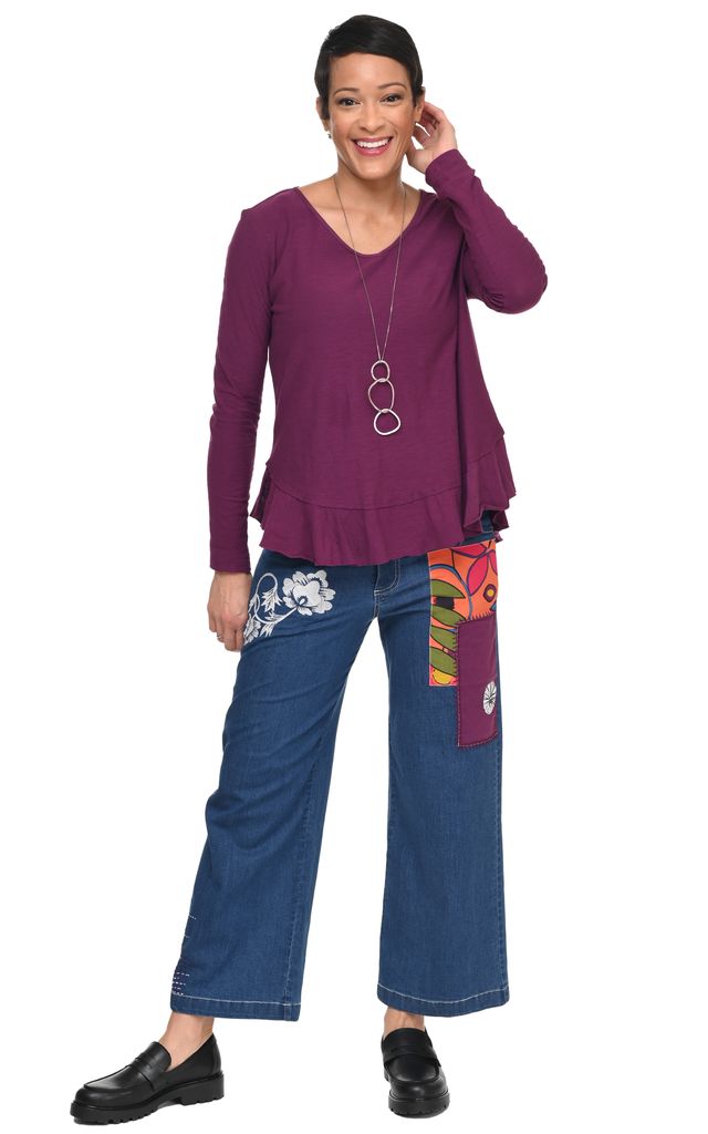 D517 Wylie Denim Pant with Galapagos*
