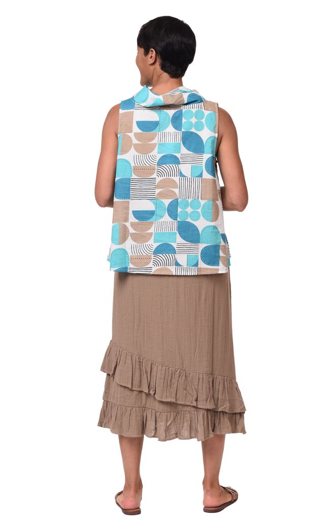 FINAL SALE VCG652 Erika Skirt in Sand