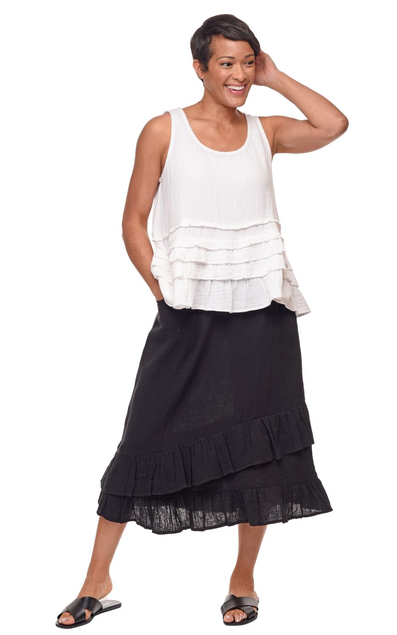 VCG648 Cara Tank in White*