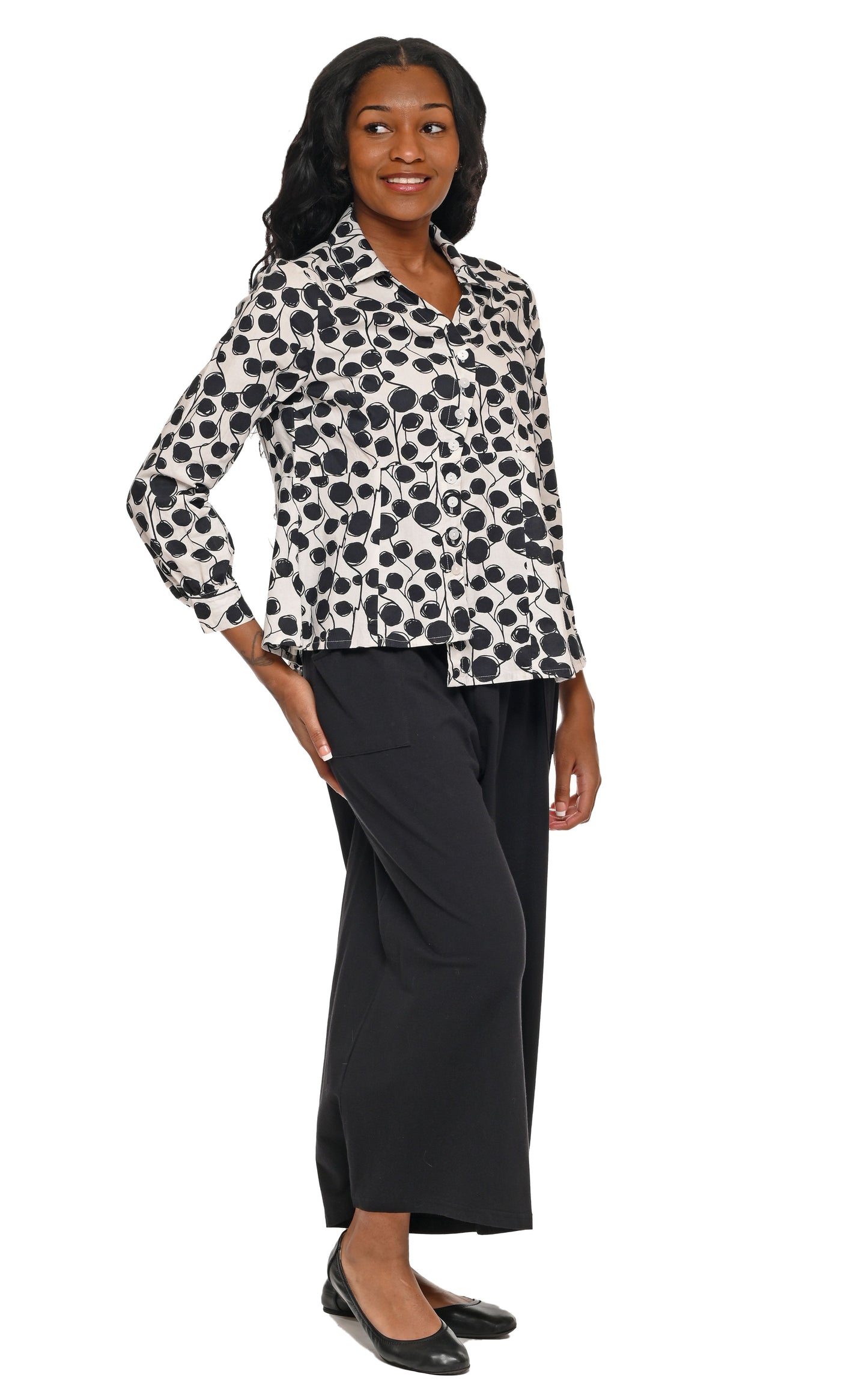 CV1156 Opera Blouse in Banyan