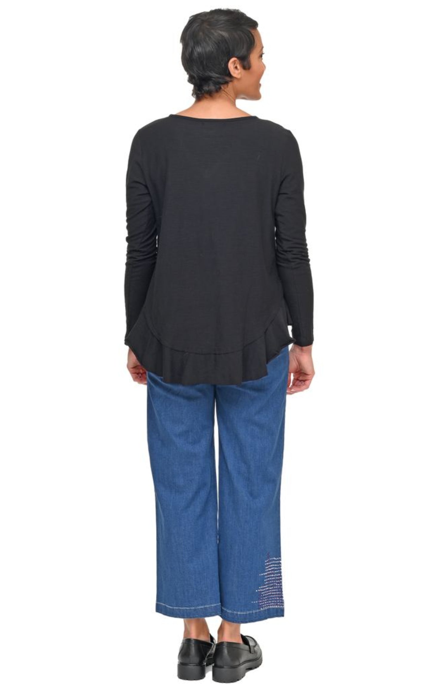 FINAL SALE CS112 Jolie Pullover in Black*