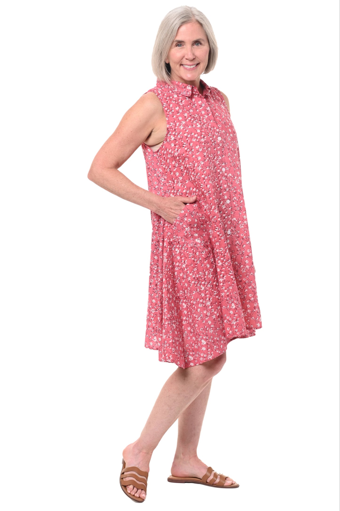 FINAL SALE CV1027 Bree Dress in Blossom*