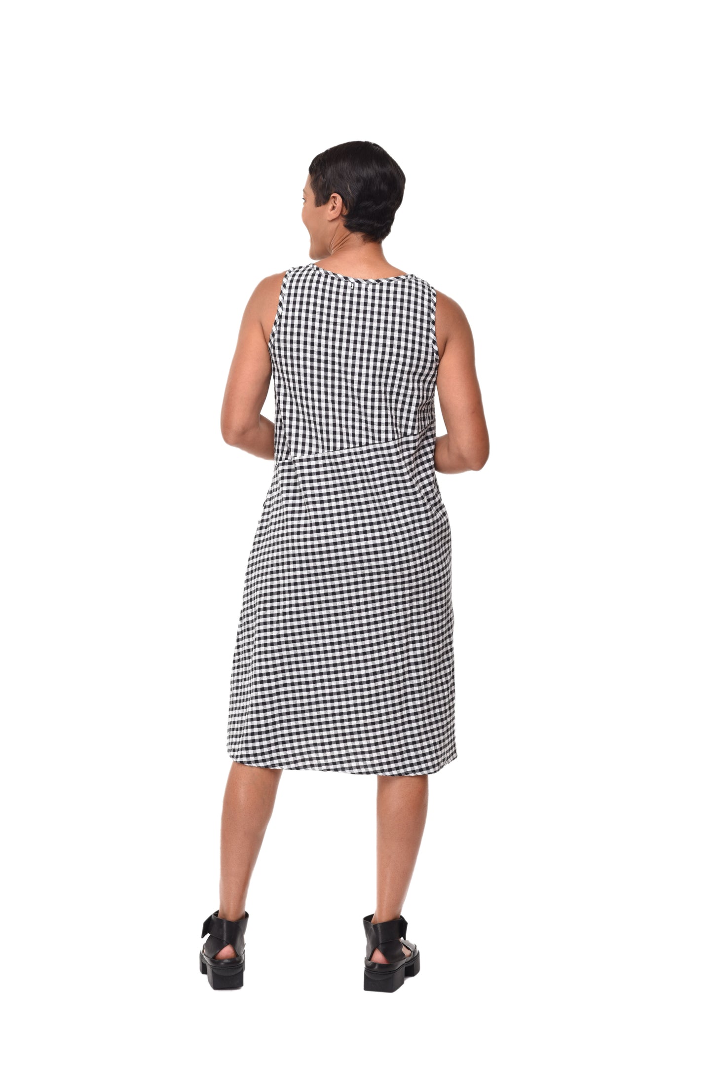 FINAL SALE CV1070 Dawson Dress in Indy Checks*