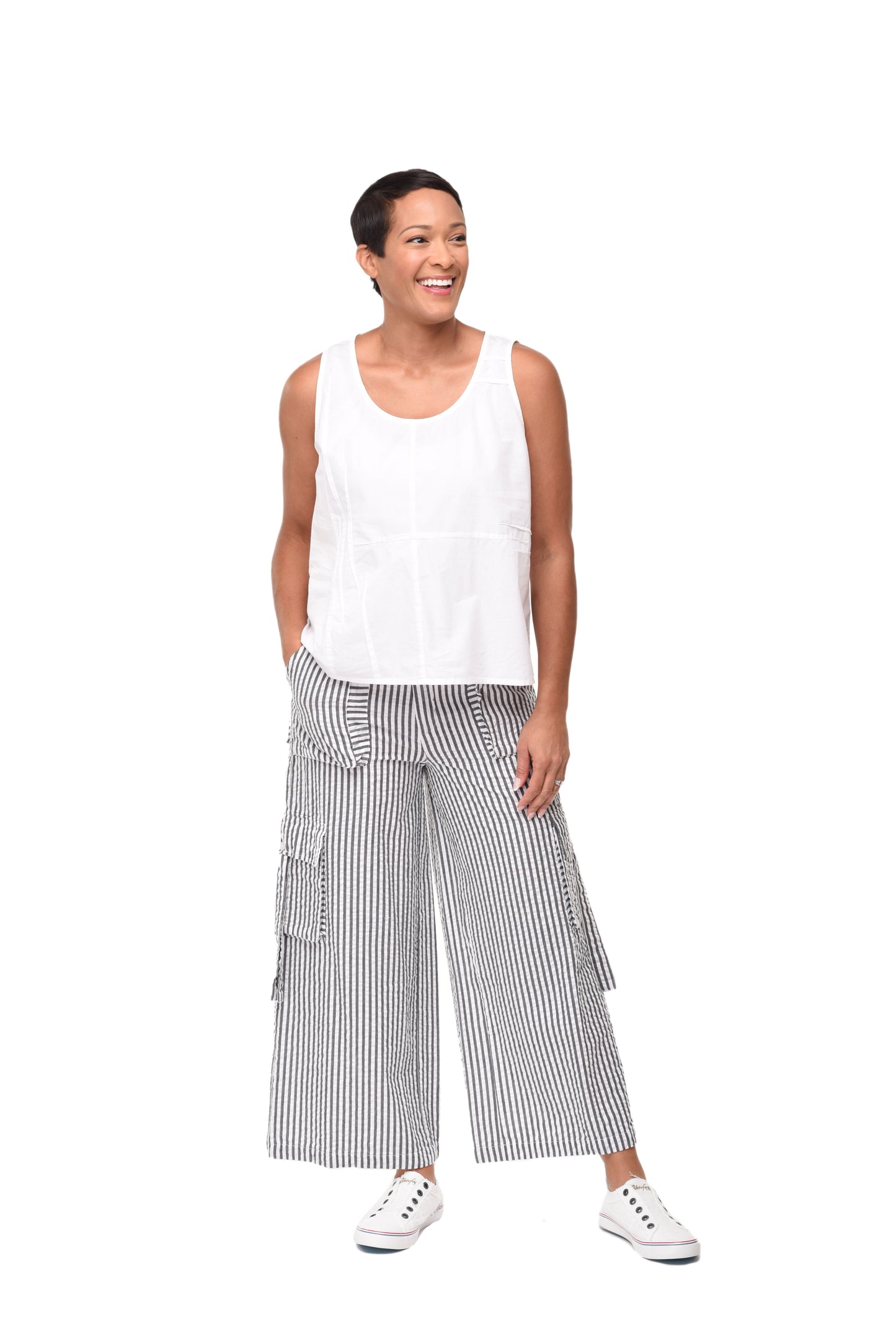 CV1090 Tristan Top in White