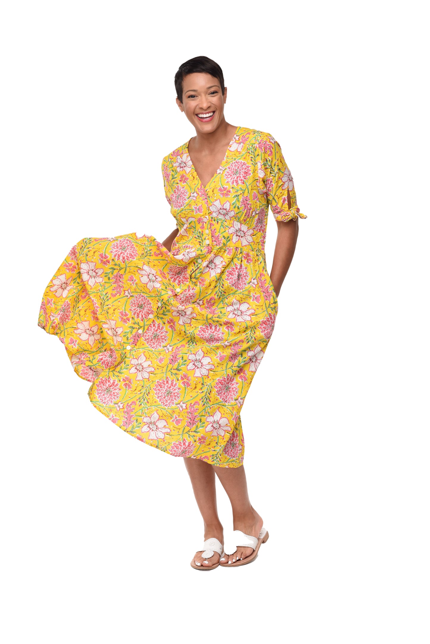 FINAL SALE CV1097 Charisse Dress in Firefly*