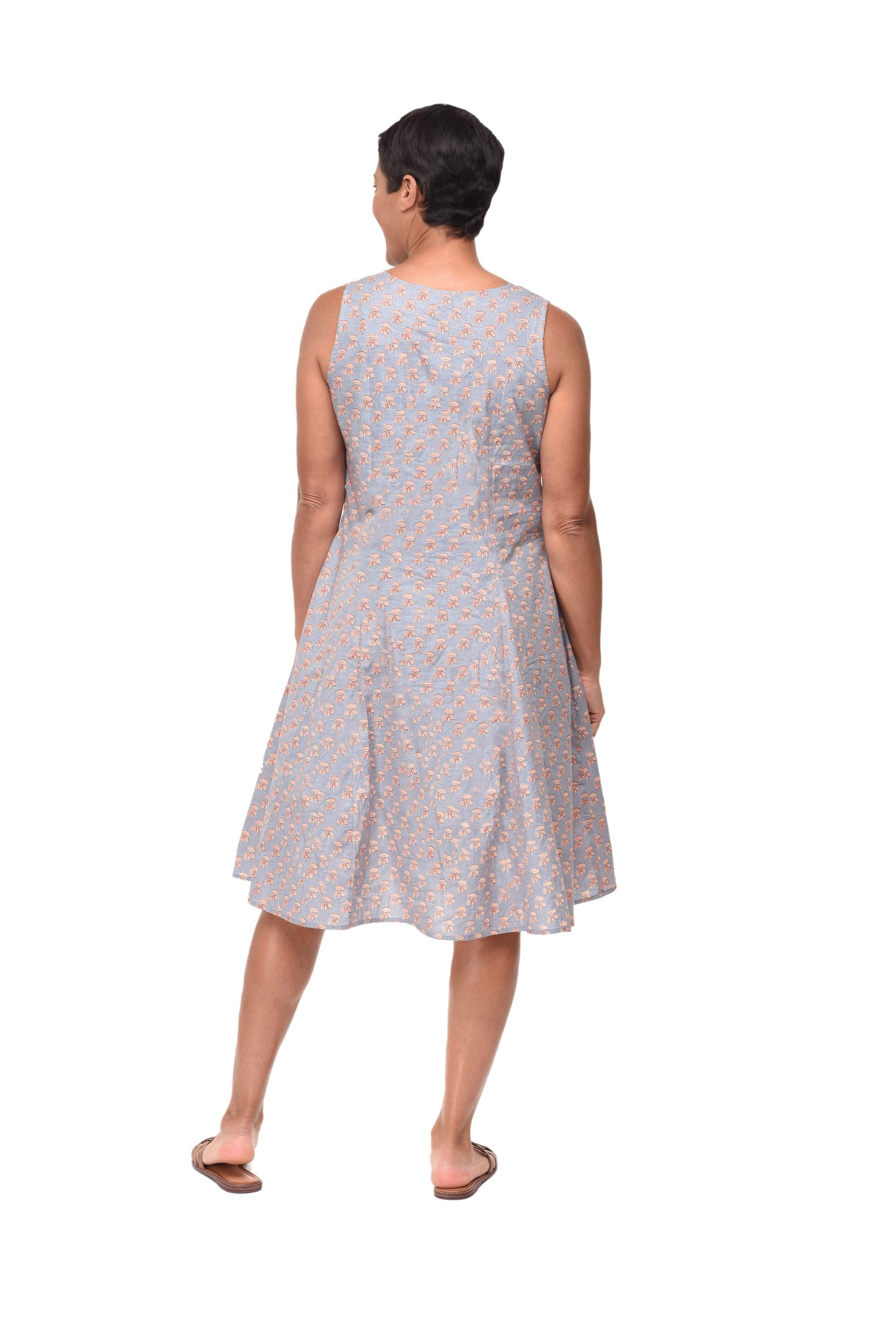 CV656 Poppie Dress in Cornflower