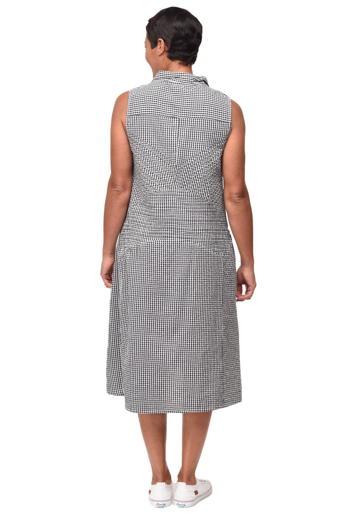 FINAL SALE CV91 Sicily Dress in Little Indy Check*