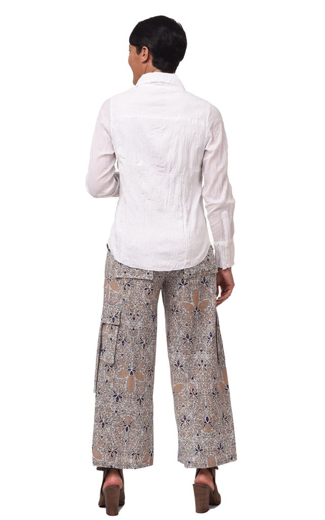 CV1087 Gretchen Button Down in White*
