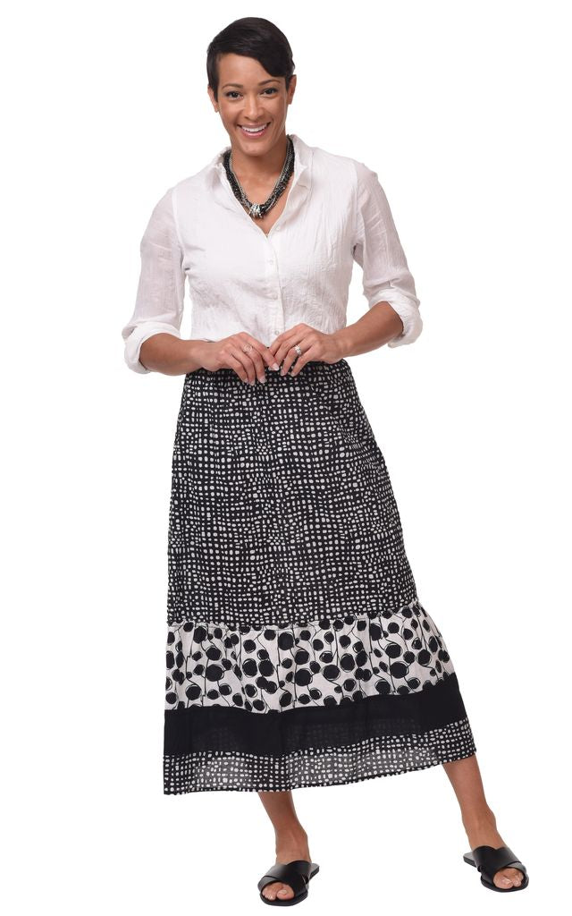 CV1087 Gretchen Button Down in White*