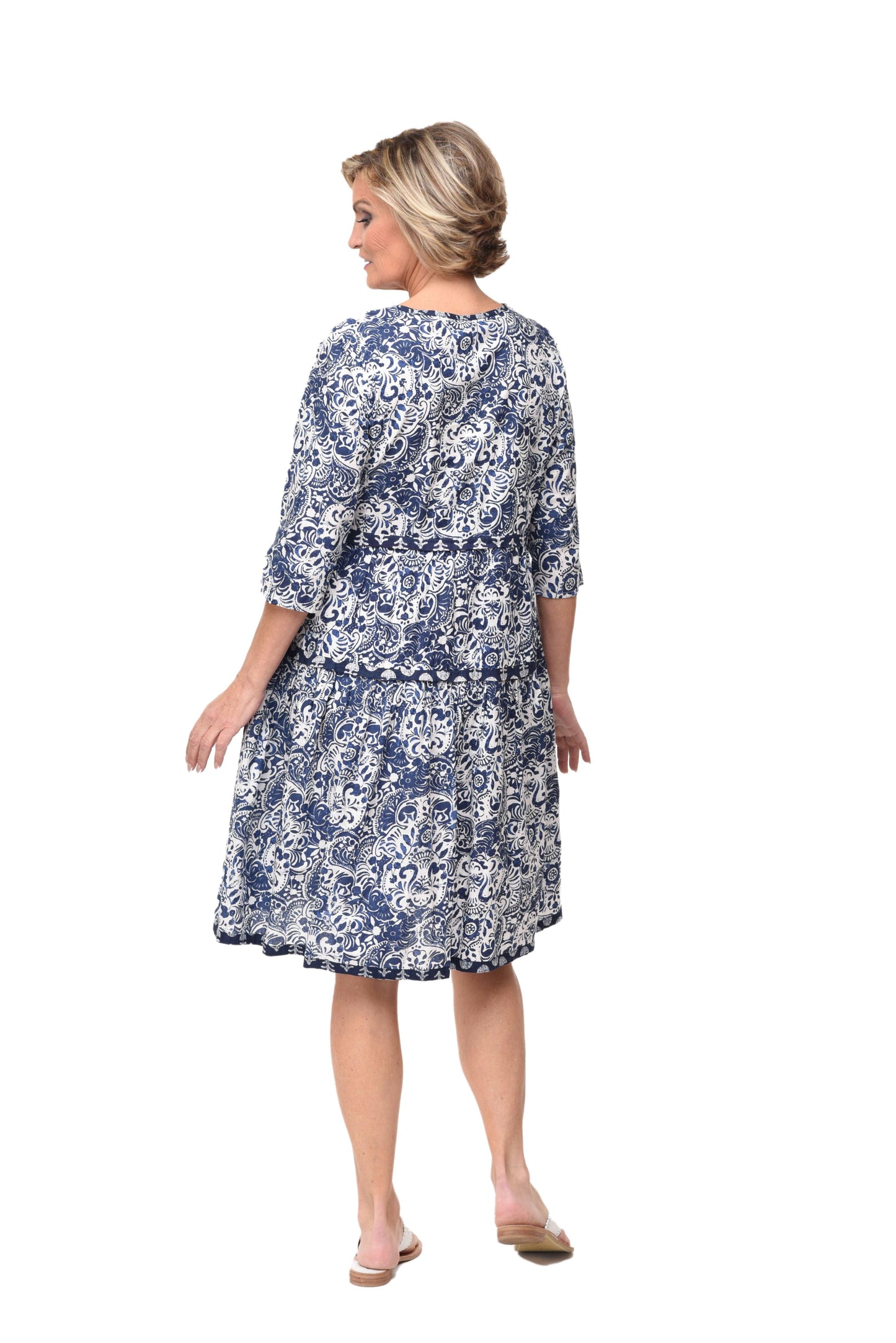 CV1109 Hayley Dress in Huron