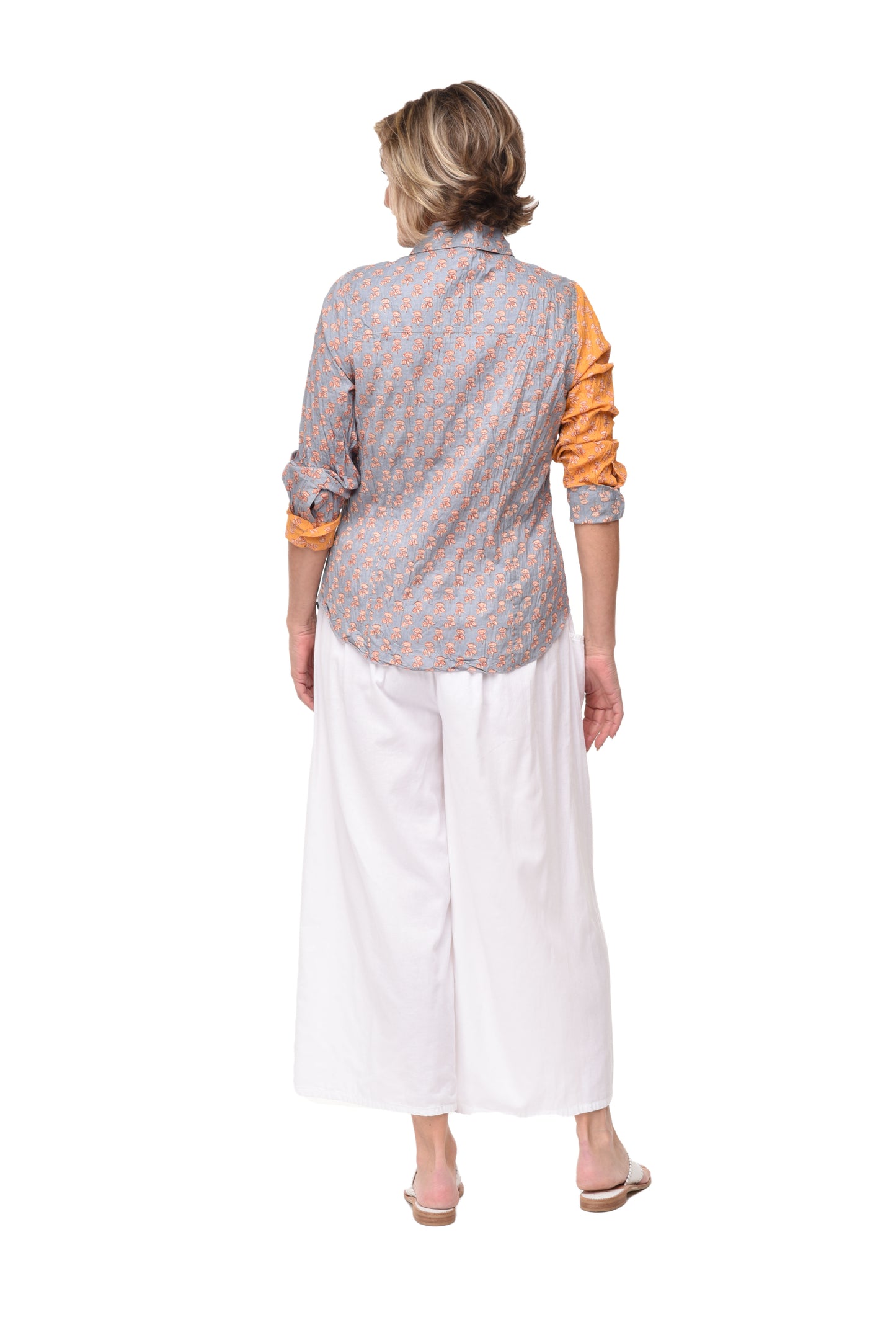 CV1087 Gretchen Button Down in Gingko