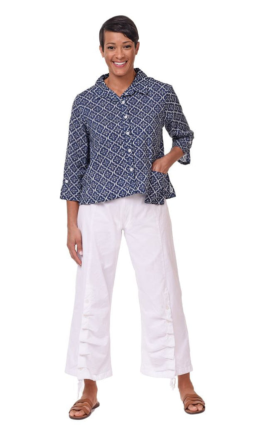 FINAL SALE CV1184 Jaycee Top in Tile*