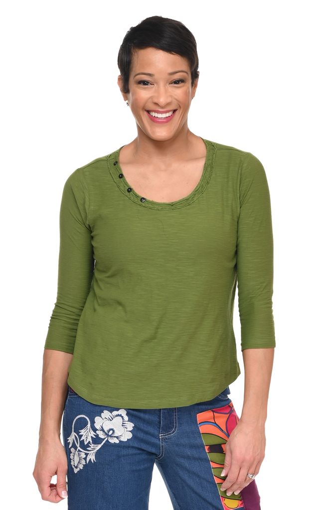 CS123 Bowen Top in Cedar*