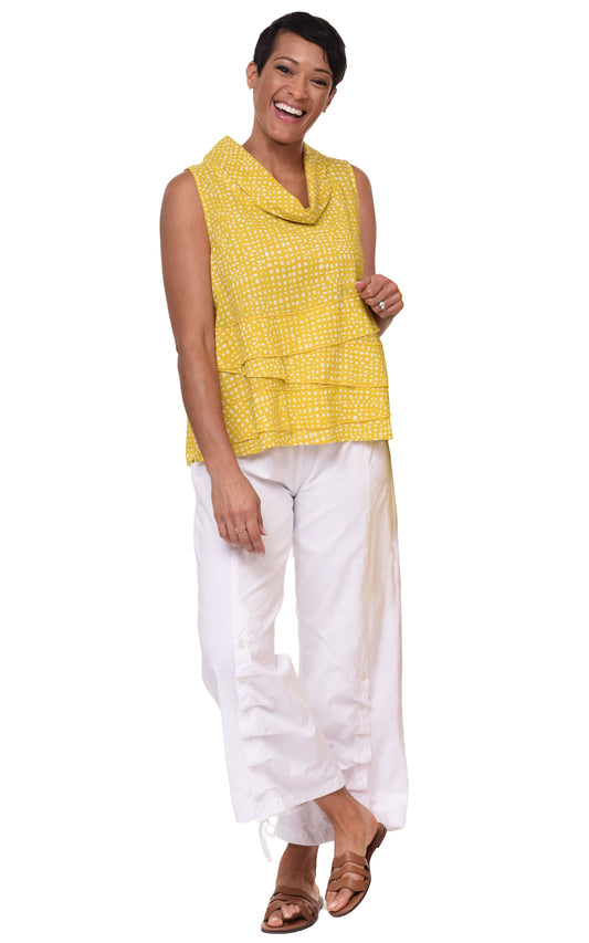 FINAL SALE CV63 Leilani Top in Goldfish Dots*