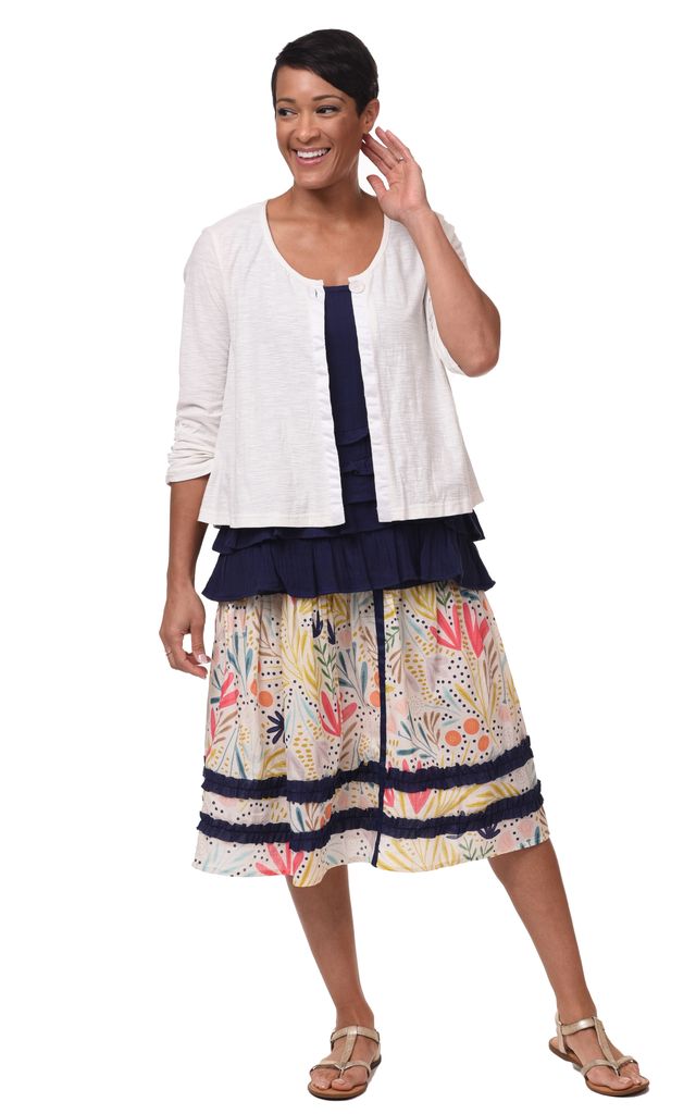 FINAL SALE CV1155 Garden Skirt in Whimsy*