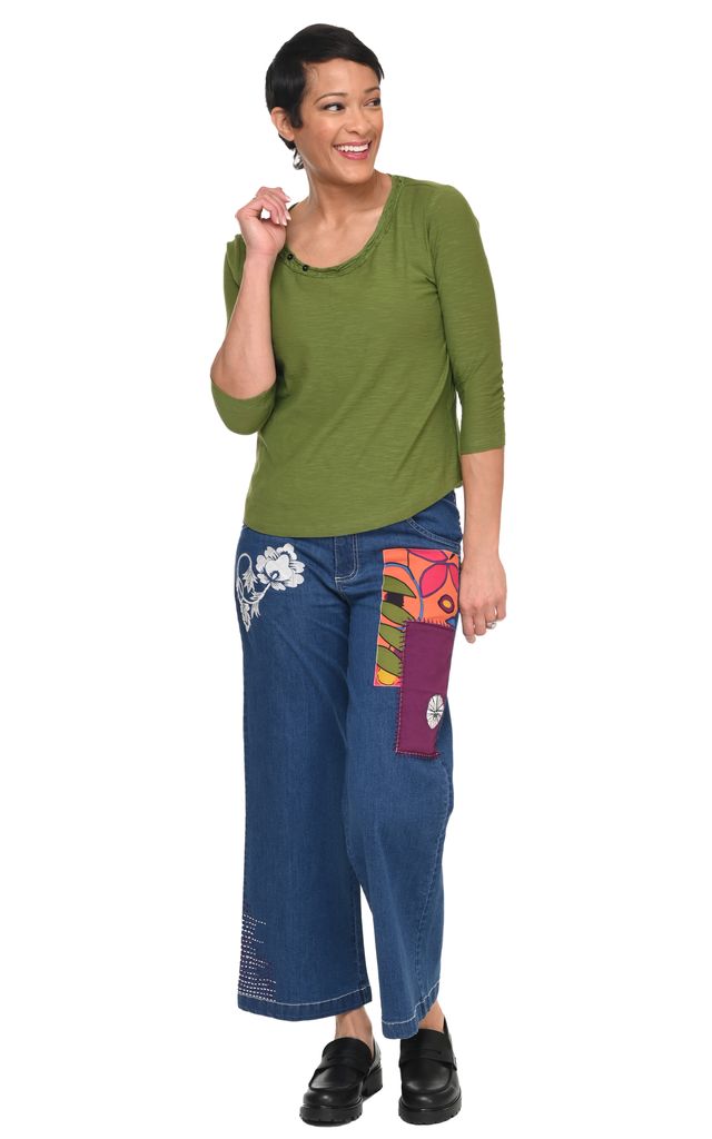 D517 Wylie Denim Pant with Galapagos*