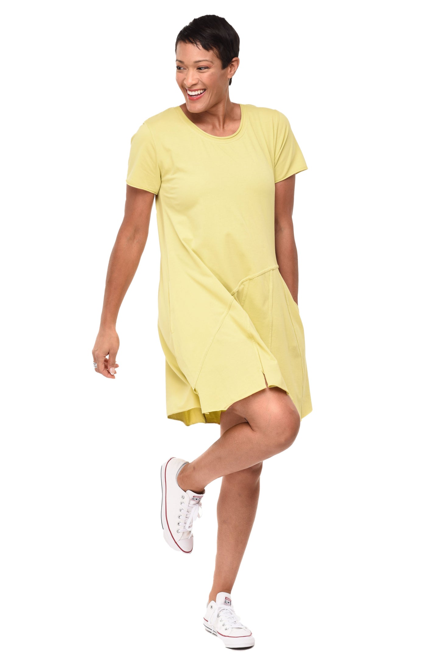 FINAL SALE L155 Kendall Dress in Lime*
