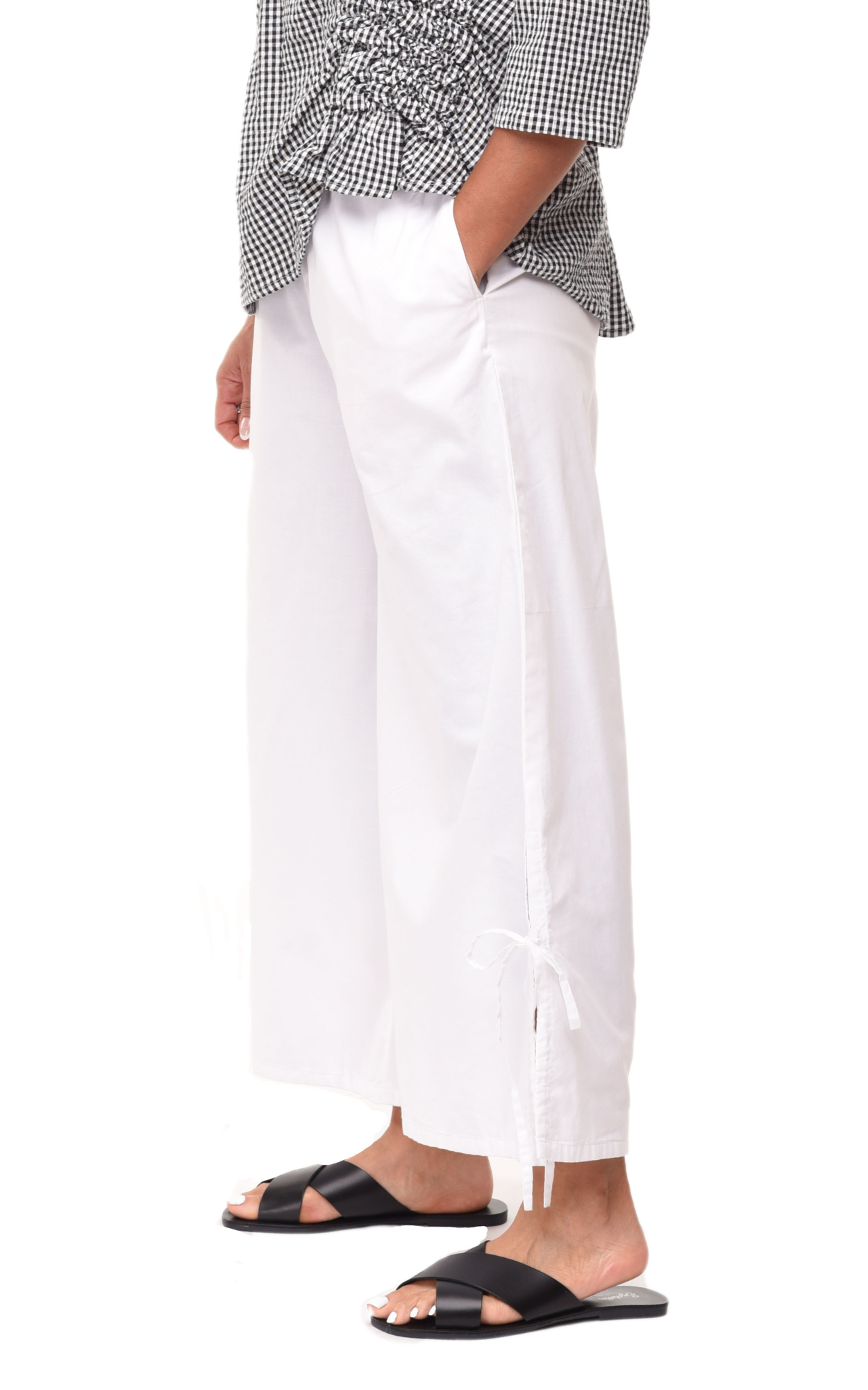 FINAL SALE CV497 Terrace Pant in White*