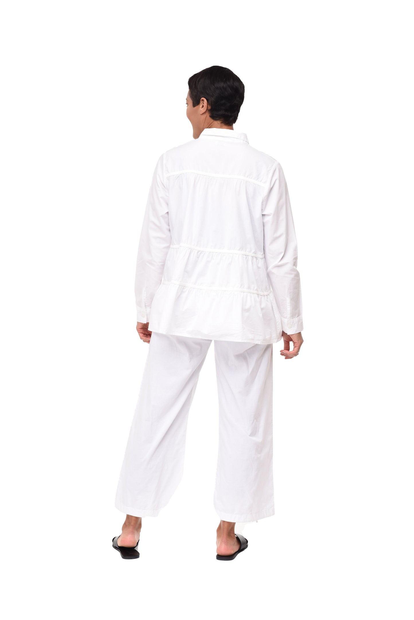 CV36 Alix Button Down in White*